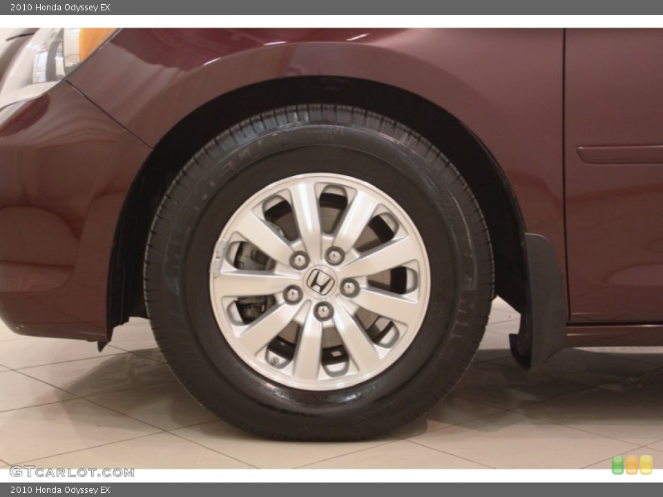 2010 Honda Odyssey EX Wheel and Tire Photo #78096076