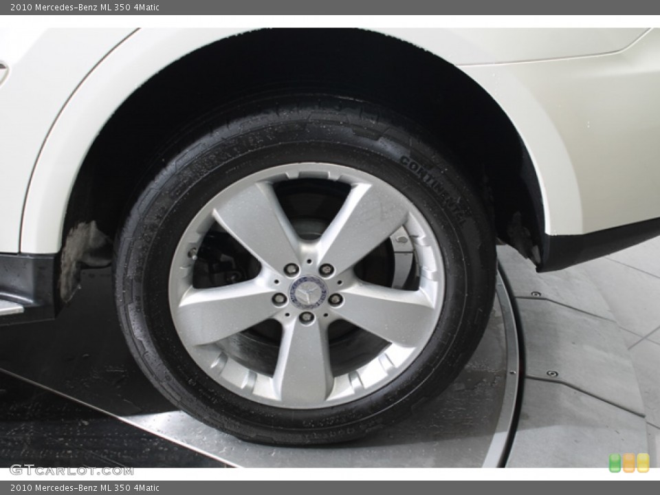 2010 Mercedes-Benz ML 350 4Matic Wheel and Tire Photo #78102041