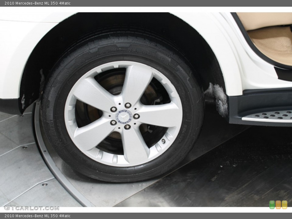 2010 Mercedes-Benz ML 350 4Matic Wheel and Tire Photo #78102057