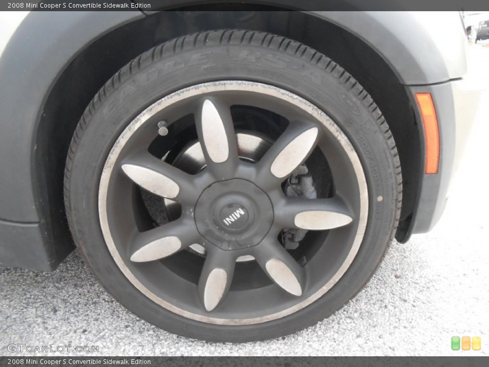2008 Mini Cooper S Convertible Sidewalk Edition Wheel and Tire Photo #78104831