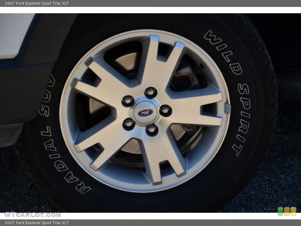 2007 Ford Explorer Sport Trac XLT Wheel and Tire Photo #78107563