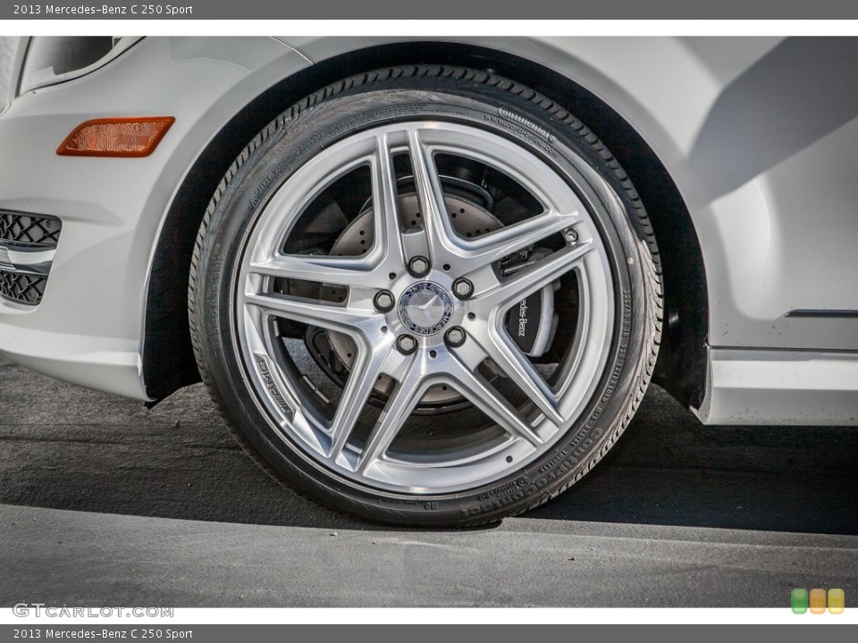 2013 Mercedes-Benz C 250 Sport Wheel and Tire Photo #78108222