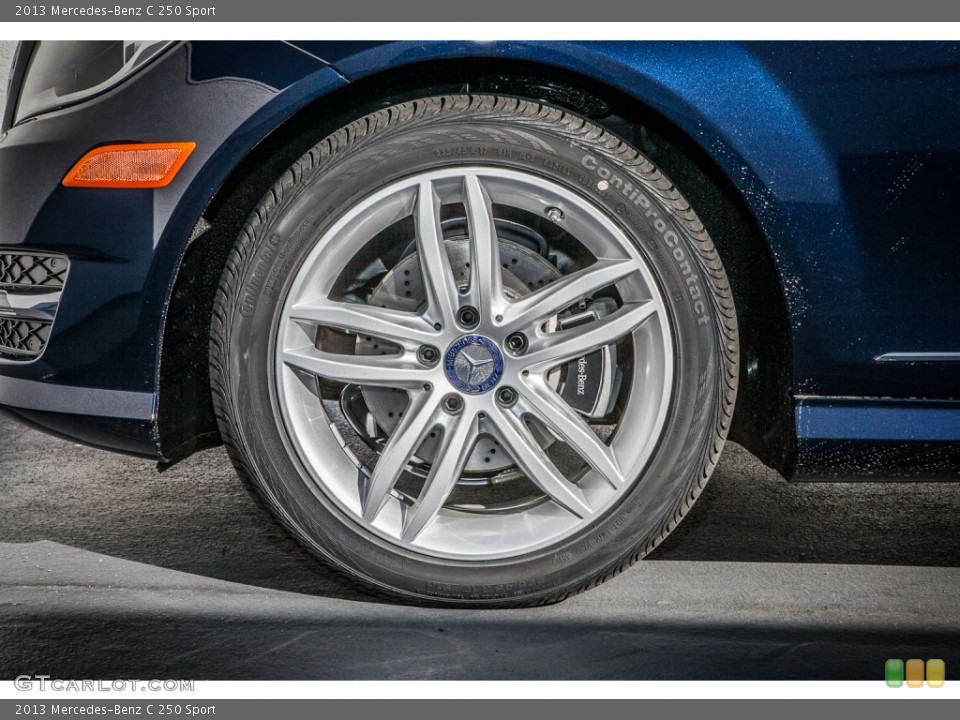 2013 Mercedes-Benz C 250 Sport Wheel and Tire Photo #78108506