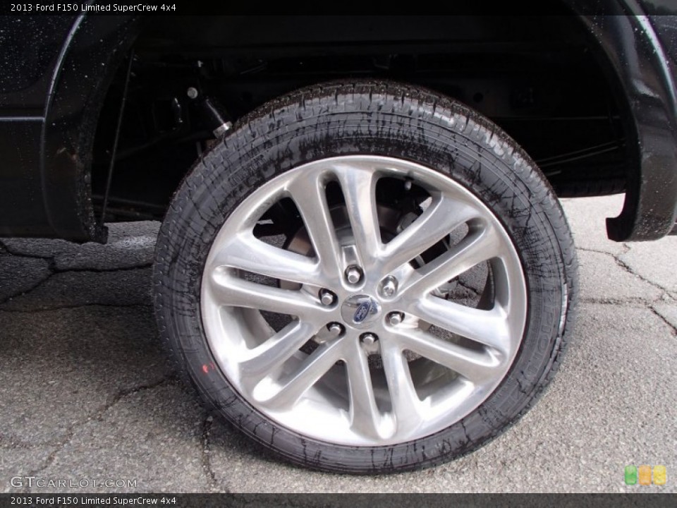 2013 Ford F150 Limited SuperCrew 4x4 Wheel and Tire Photo #78109793