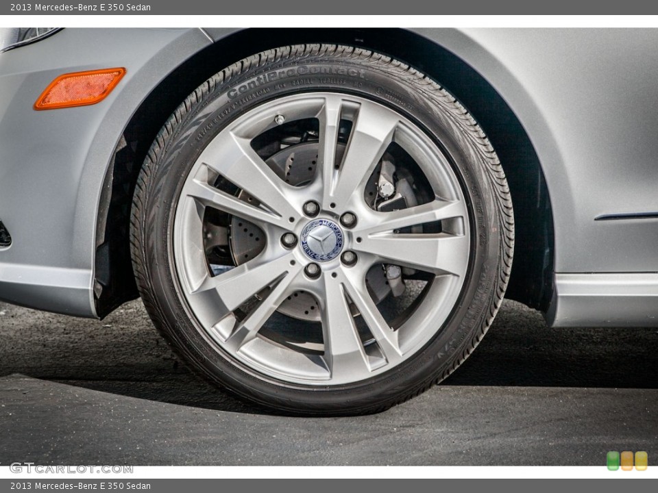2013 Mercedes-Benz E 350 Sedan Wheel and Tire Photo #78109840