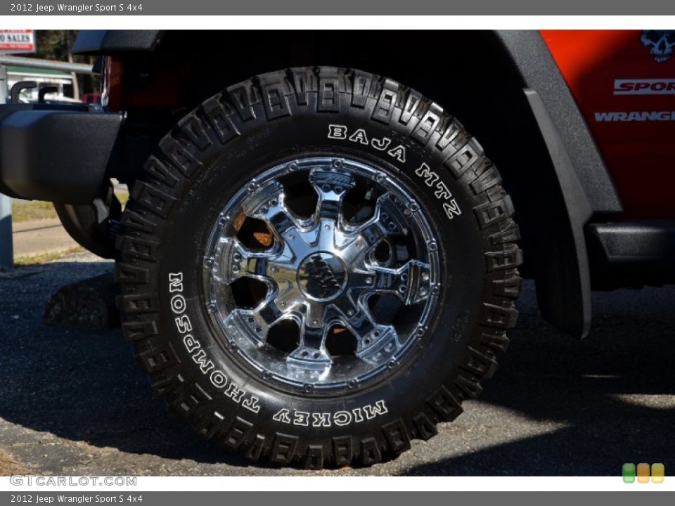2012 Jeep Wrangler Custom Wheel and Tire Photo #78109877