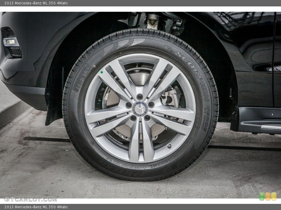 2013 Mercedes-Benz ML 350 4Matic Wheel and Tire Photo #78110572