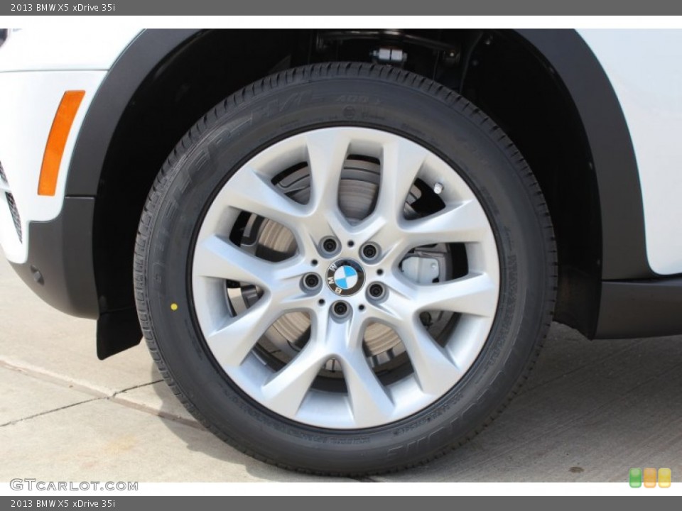 2013 BMW X5 xDrive 35i Wheel and Tire Photo #78111638
