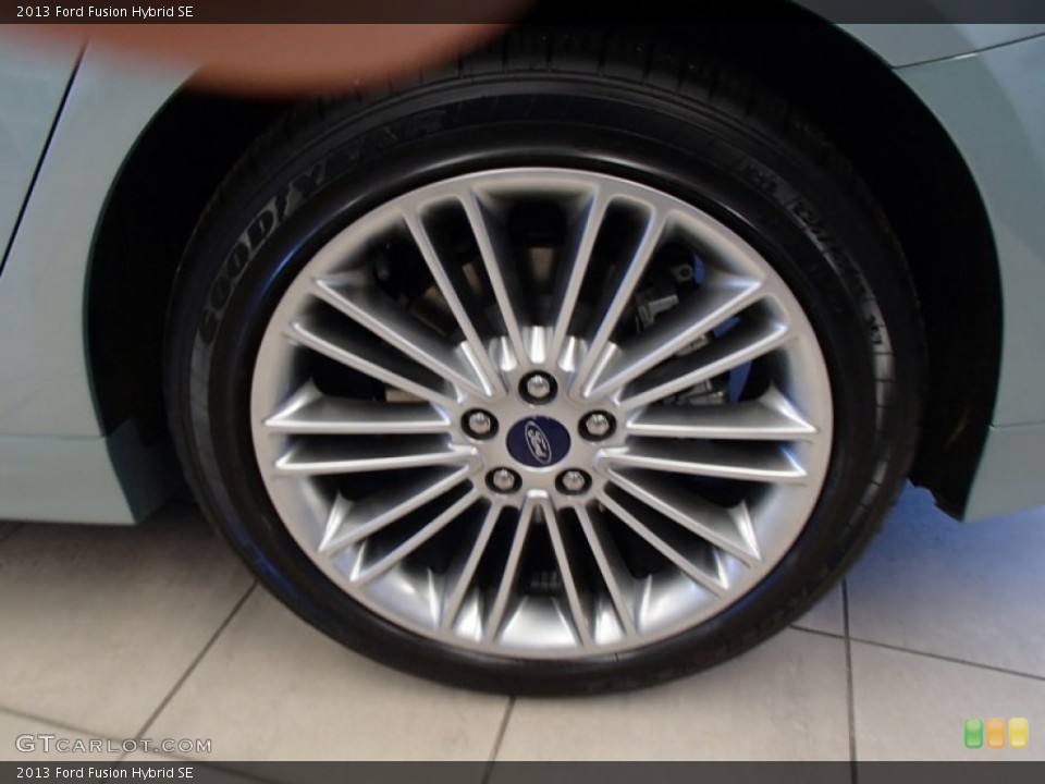 2013 Ford Fusion Hybrid SE Wheel and Tire Photo #78111653