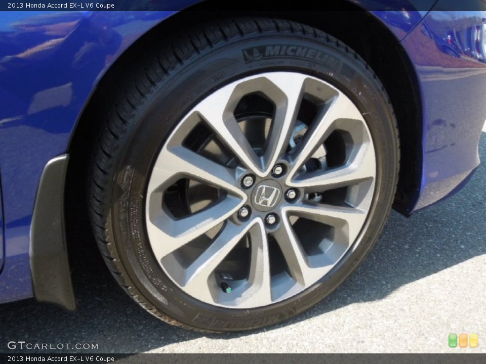 2013 Honda Accord EX-L V6 Coupe Wheel and Tire Photo #78115653