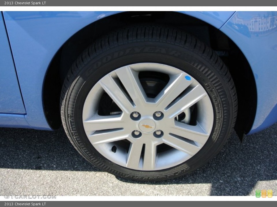 2013 Chevrolet Spark LT Wheel and Tire Photo #78121391