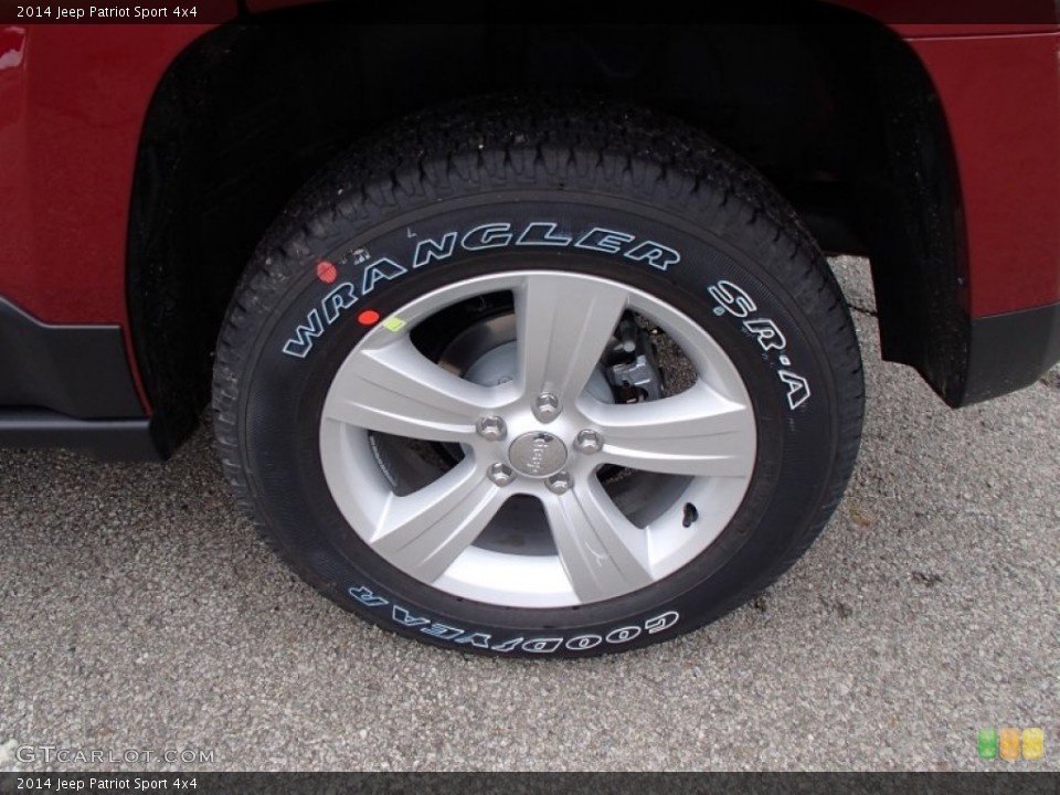 2014 Jeep Patriot Sport 4x4 Wheel and Tire Photo #78125624