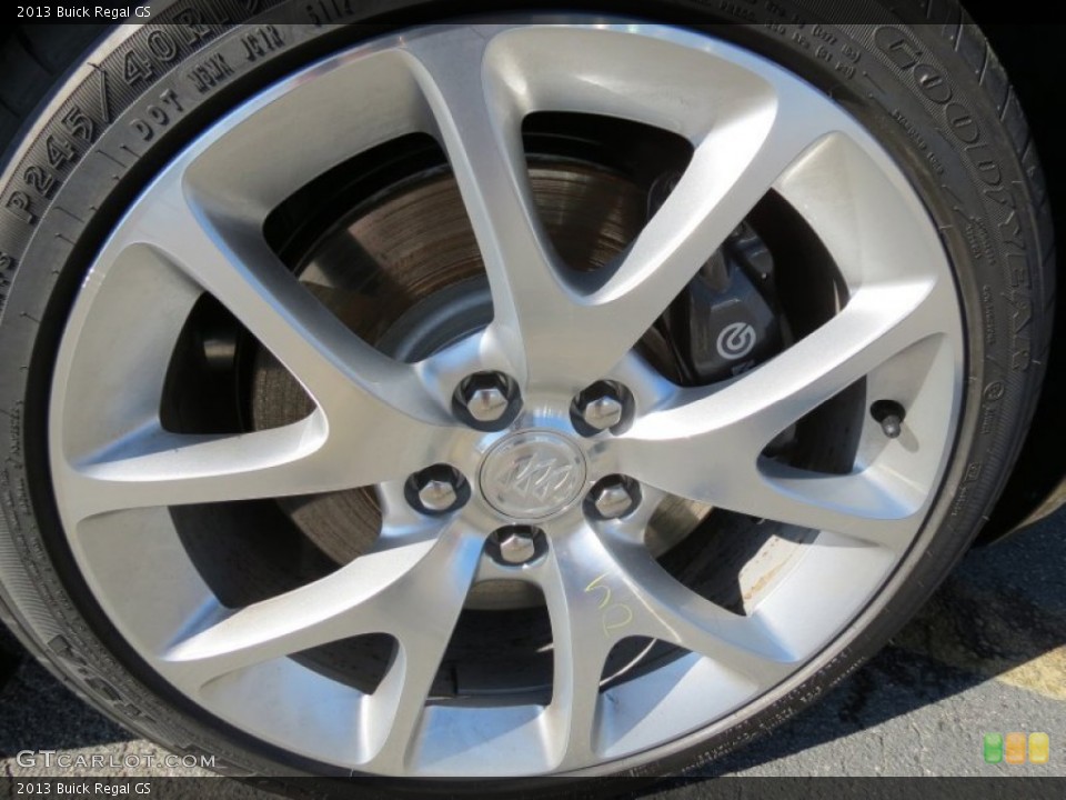 2013 Buick Regal GS Wheel and Tire Photo #78125734