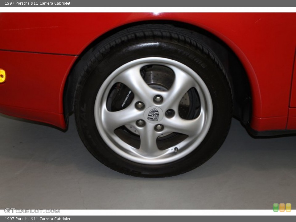1997 Porsche 911 Carrera Cabriolet Wheel and Tire Photo #78132393