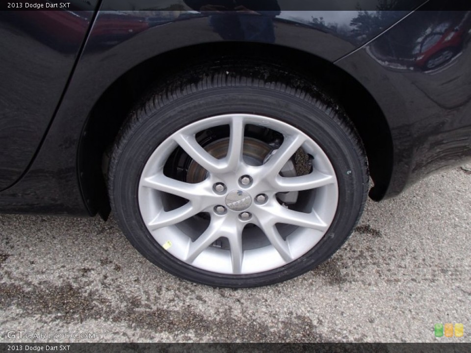2013 Dodge Dart SXT Wheel and Tire Photo #78135537