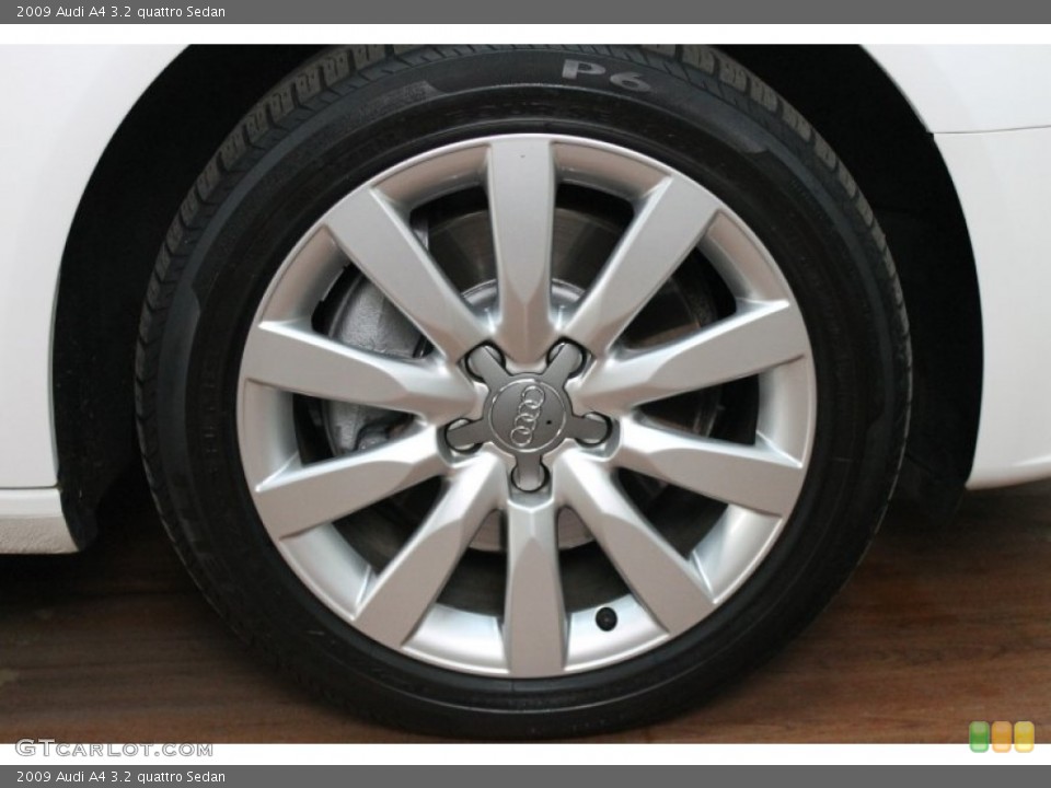 2009 Audi A4 3.2 quattro Sedan Wheel and Tire Photo #78138015