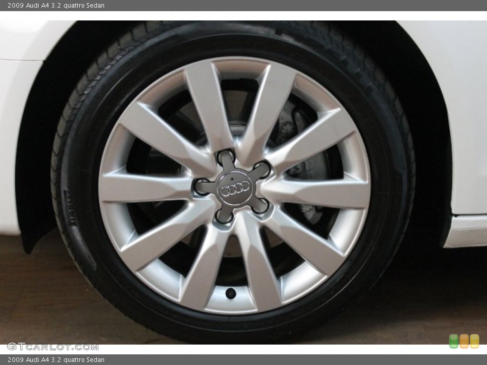 2009 Audi A4 3.2 quattro Sedan Wheel and Tire Photo #78138084