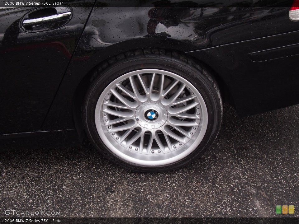 2006 BMW 7 Series 750Li Sedan Wheel and Tire Photo #78138198