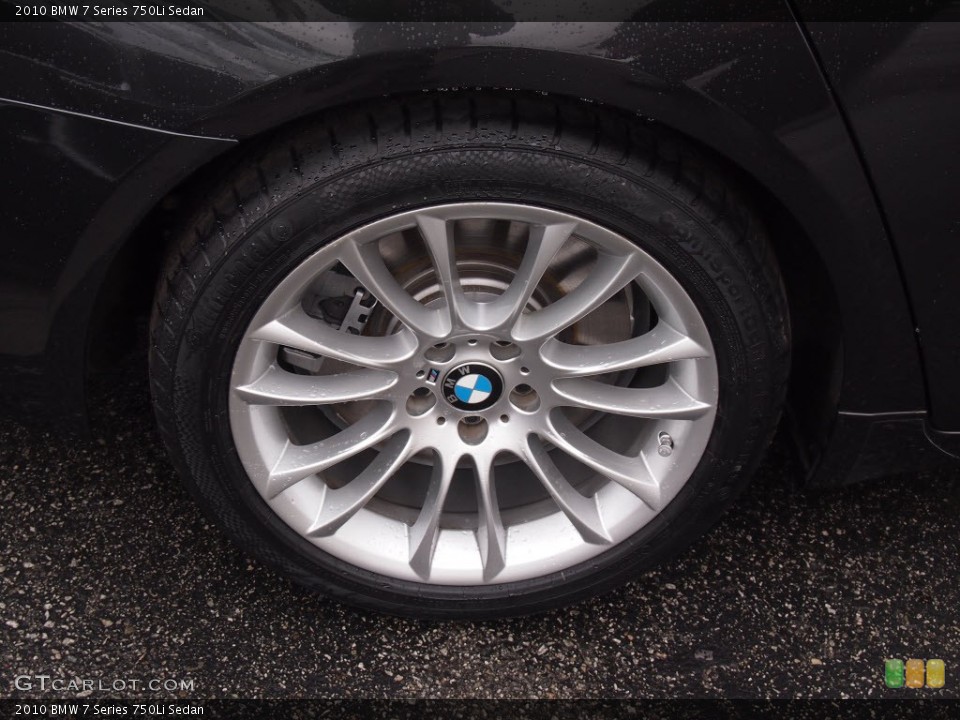 2010 BMW 7 Series 750Li Sedan Wheel and Tire Photo #78138858