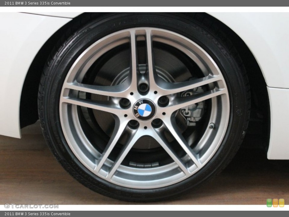 2011 BMW 3 Series 335is Convertible Wheel and Tire Photo #78139724