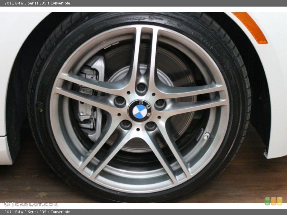 2011 BMW 3 Series 335is Convertible Wheel and Tire Photo #78139754