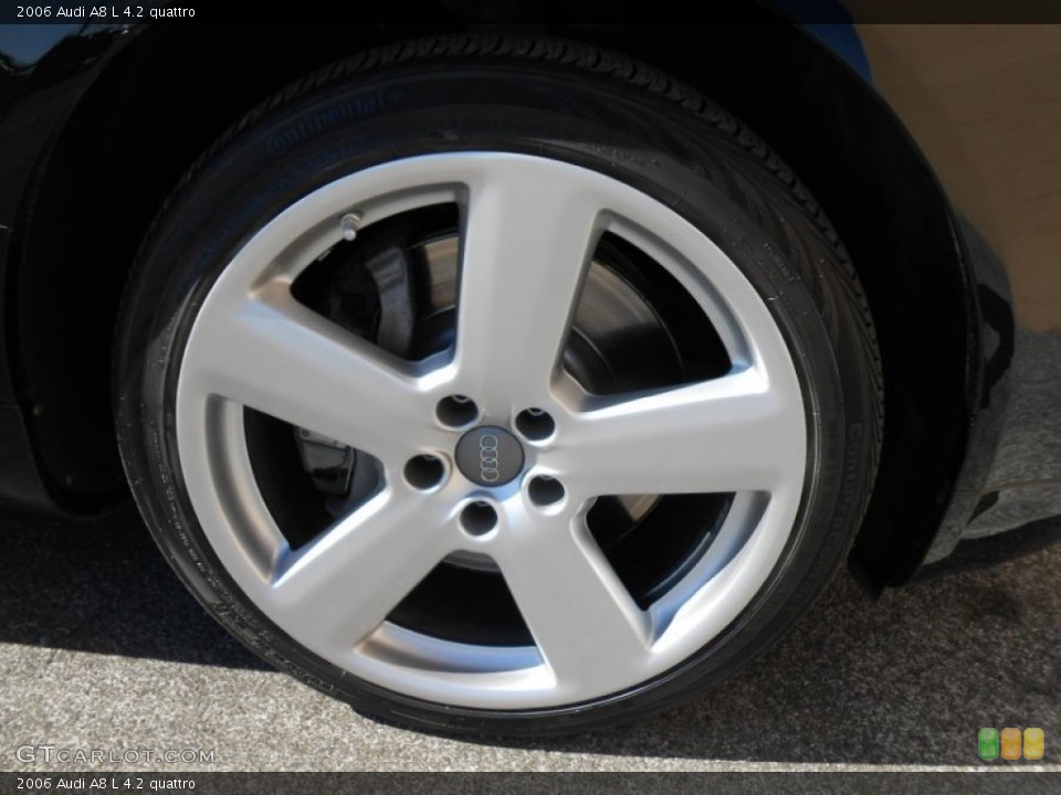 2006 Audi A8 L 4.2 quattro Wheel and Tire Photo #78146146