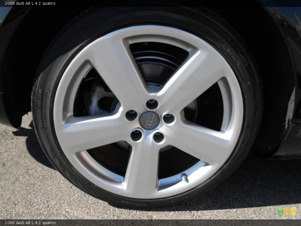 2006 Audi A8 L 4.2 quattro Wheel and Tire Photo #78146163