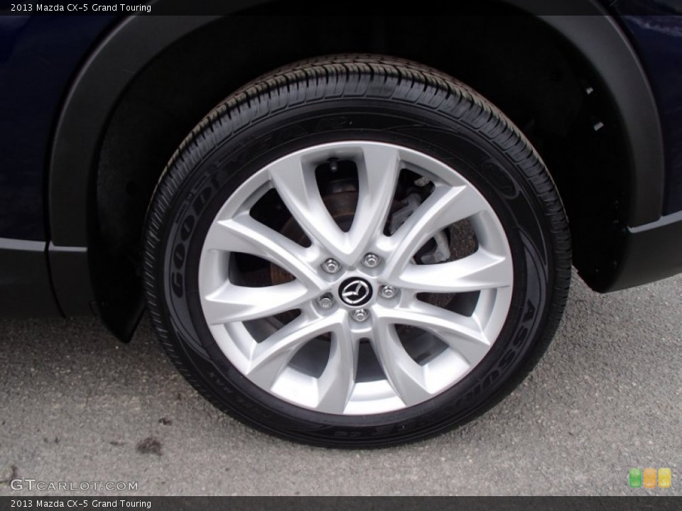 2013 Mazda CX-5 Grand Touring Wheel and Tire Photo #78149022