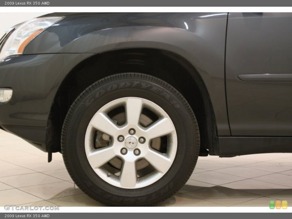 2009 Lexus RX 350 AWD Wheel and Tire Photo #78149511