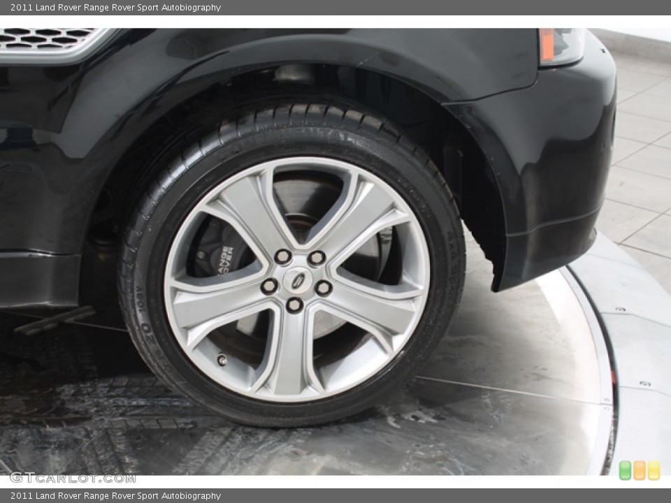 2011 Land Rover Range Rover Sport Autobiography Wheel and Tire Photo #78154644