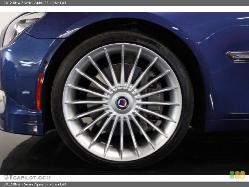 2012 BMW 7 Series Alpina B7 xDrive LWB Wheel and Tire Photo #78156727