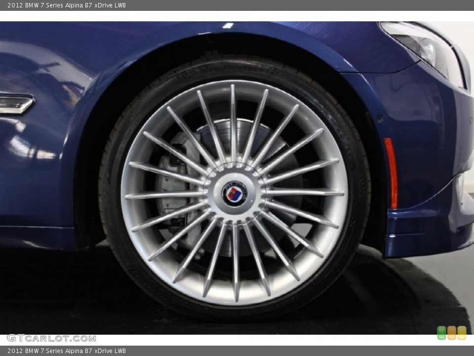 2012 BMW 7 Series Alpina B7 xDrive LWB Wheel and Tire Photo #78156748