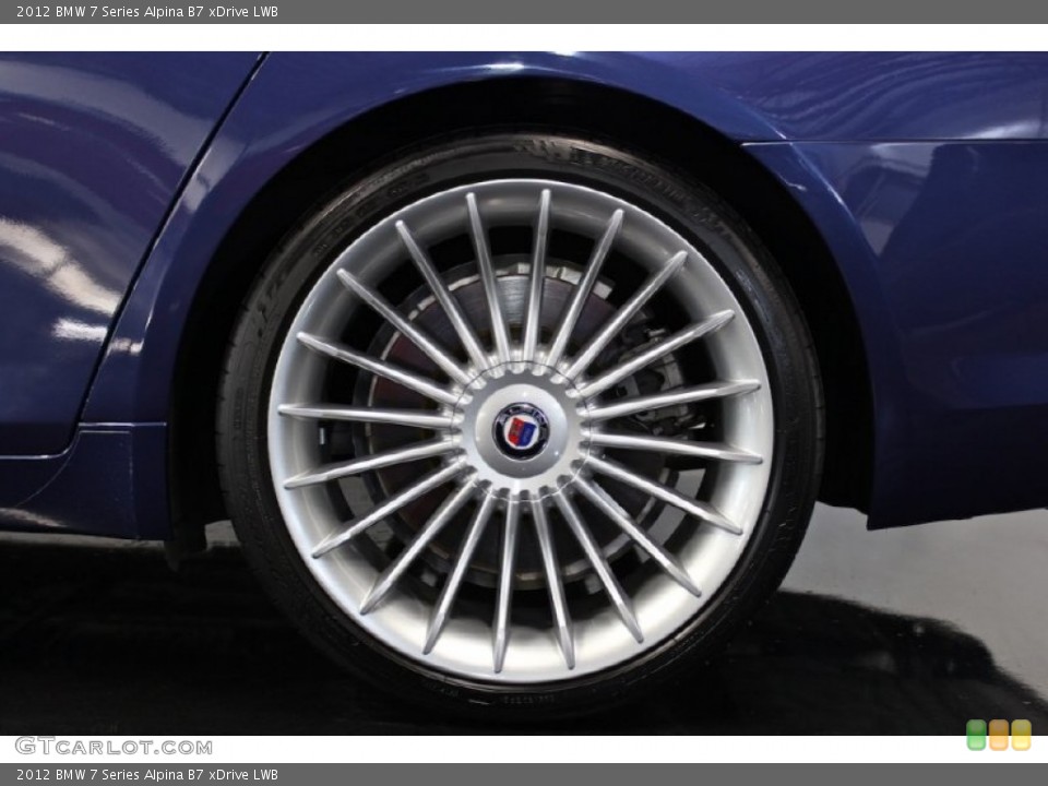 2012 BMW 7 Series Alpina B7 xDrive LWB Wheel and Tire Photo #78156768