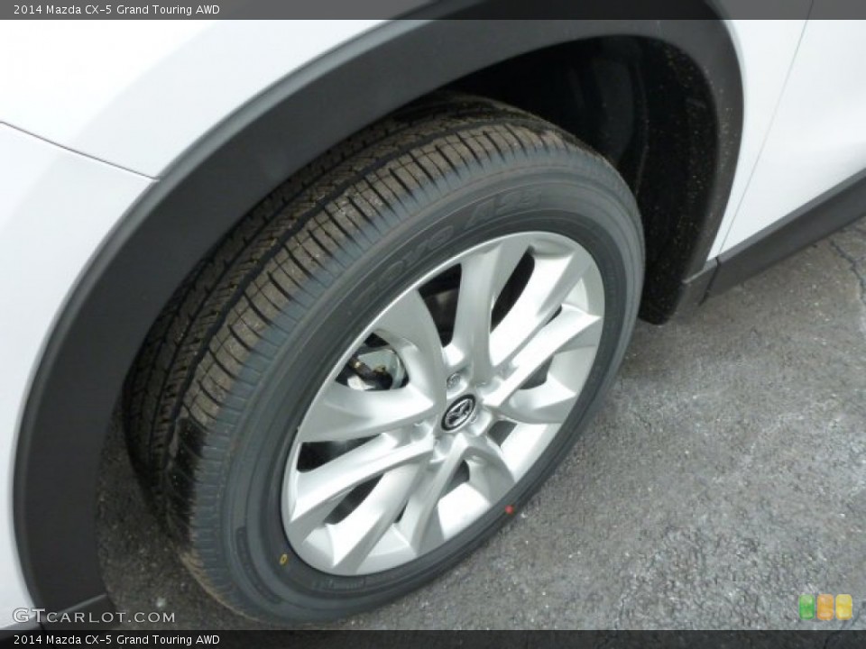 2014 Mazda CX-5 Grand Touring AWD Wheel and Tire Photo #78158617