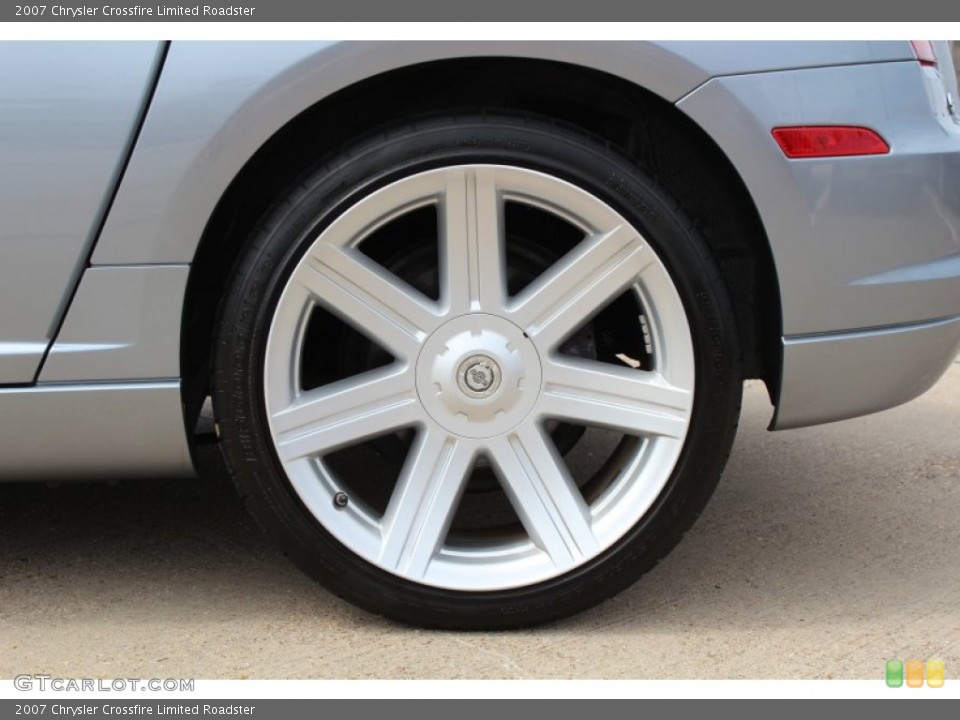 2007 Chrysler Crossfire Limited Roadster Wheel and Tire Photo #78161661
