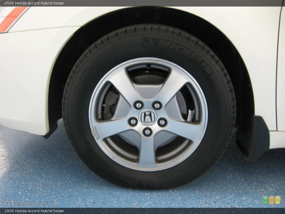 2006 Honda Accord Hybrid Sedan Wheel and Tire Photo #78164758