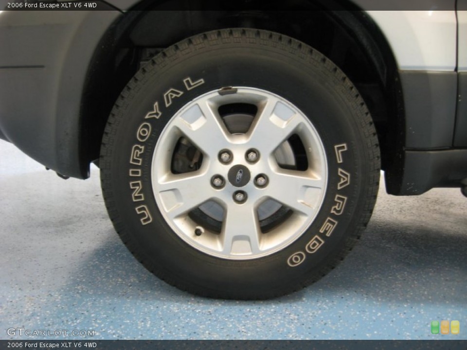 2006 Ford Escape XLT V6 4WD Wheel and Tire Photo #78166014