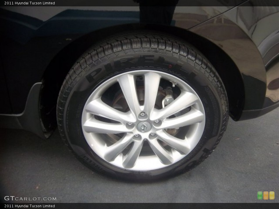 2011 Hyundai Tucson Limited Wheel and Tire Photo #78166476