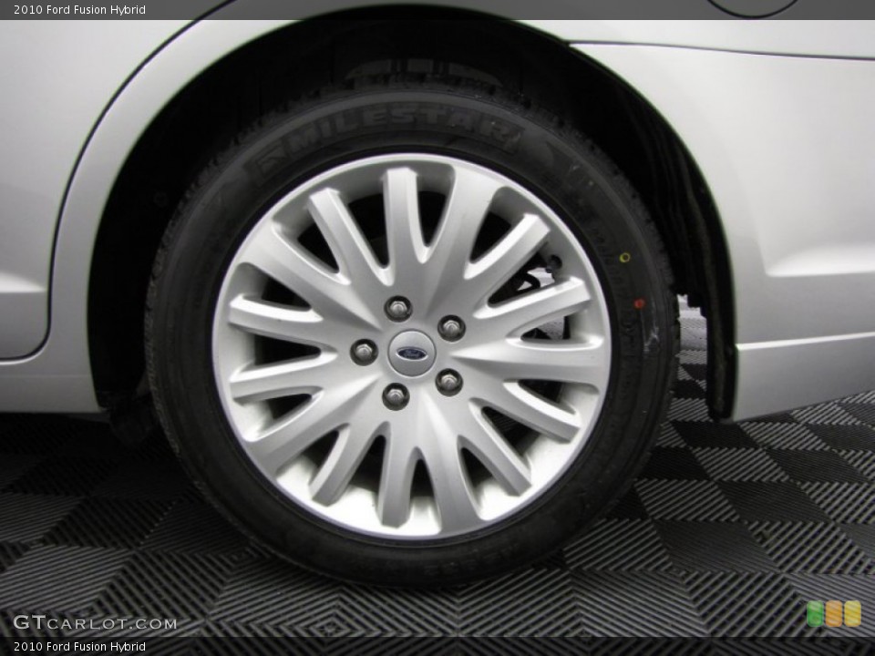 2010 Ford Fusion Hybrid Wheel and Tire Photo #78170503