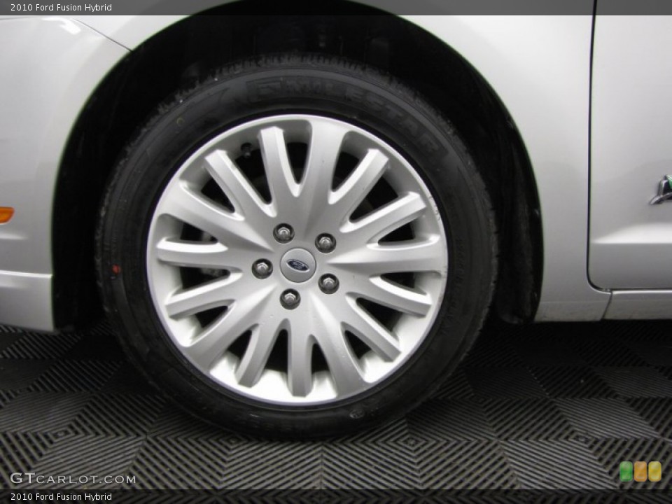 2010 Ford Fusion Hybrid Wheel and Tire Photo #78170530