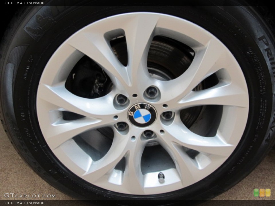 2010 BMW X3 xDrive30i Wheel and Tire Photo #78170982