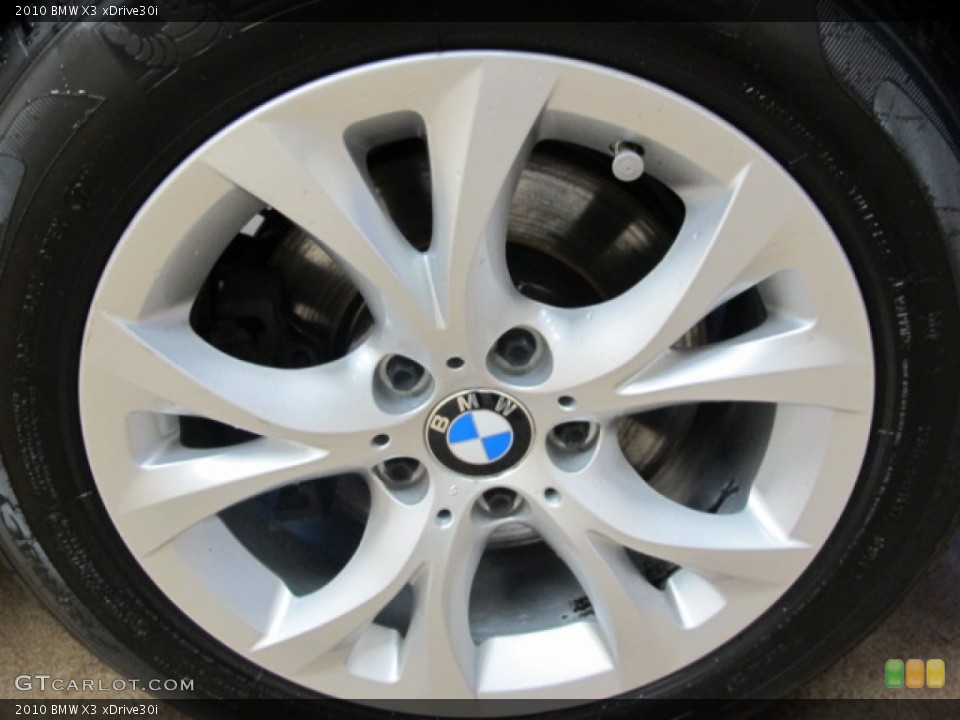 2010 BMW X3 xDrive30i Wheel and Tire Photo #78171009