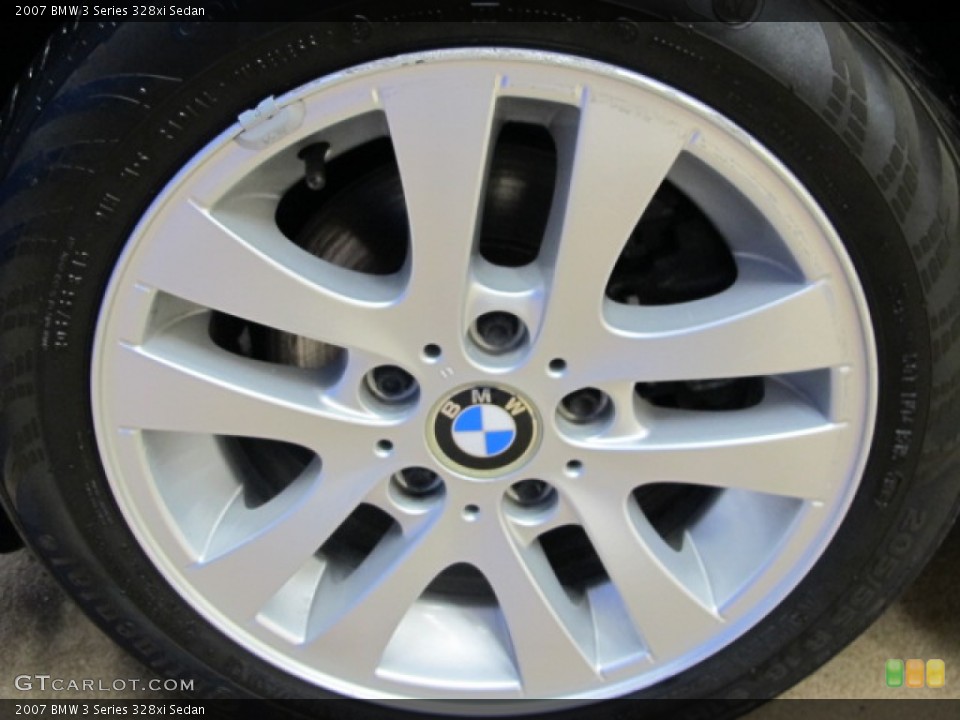 2007 BMW 3 Series 328xi Sedan Wheel and Tire Photo #78173845