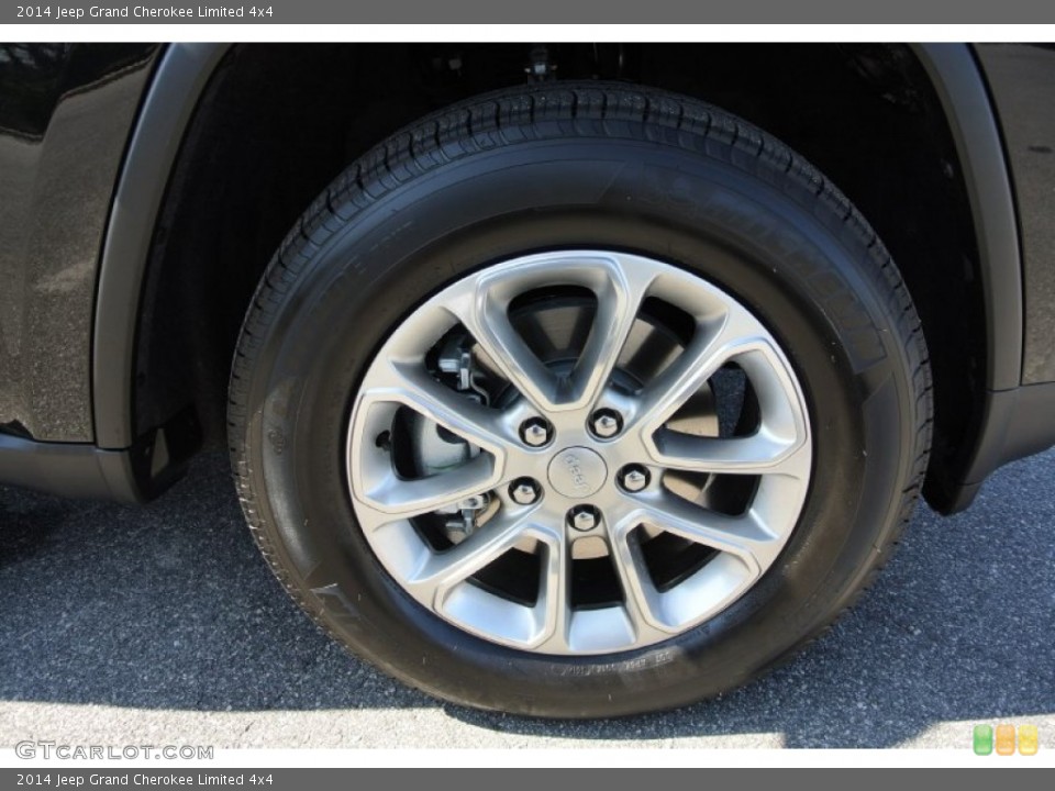 2014 Jeep Grand Cherokee Limited 4x4 Wheel and Tire Photo #78175949
