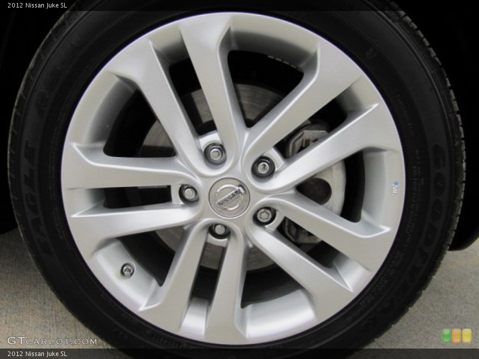2012 Nissan Juke SL Wheel and Tire Photo #78178239