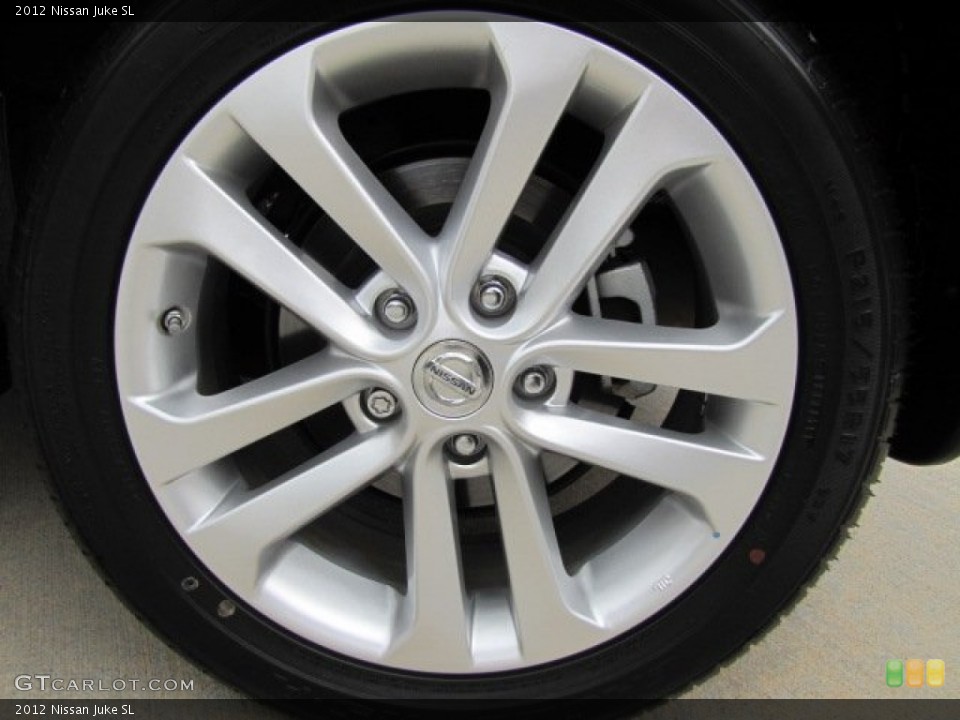 2012 Nissan Juke SL Wheel and Tire Photo #78178263