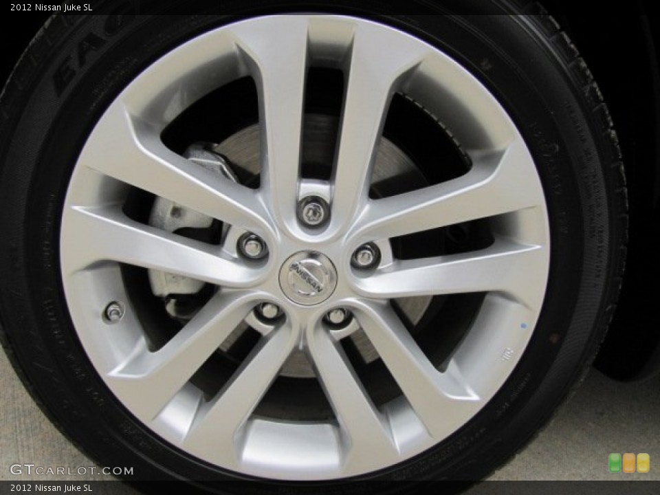 2012 Nissan Juke SL Wheel and Tire Photo #78178275