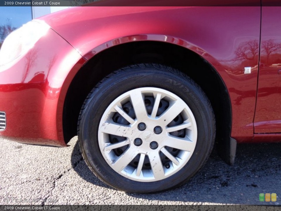 2009 Chevrolet Cobalt LT Coupe Wheel and Tire Photo #78182565