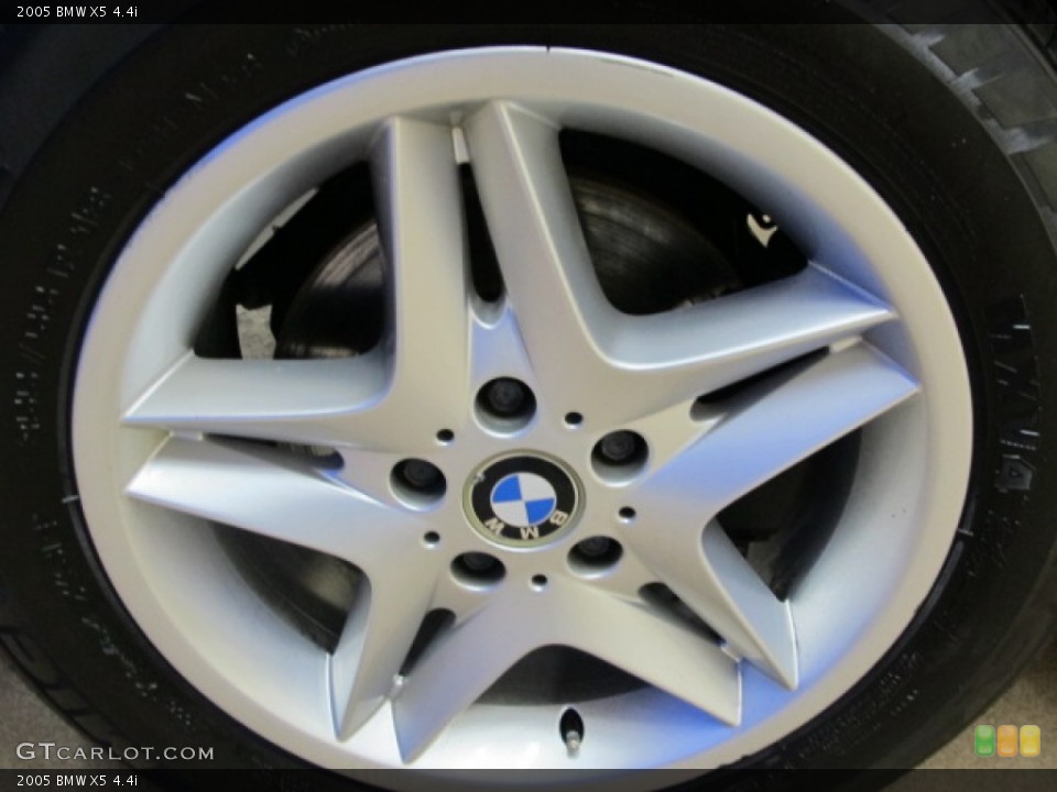 2005 BMW X5 4.4i Wheel and Tire Photo #78183334