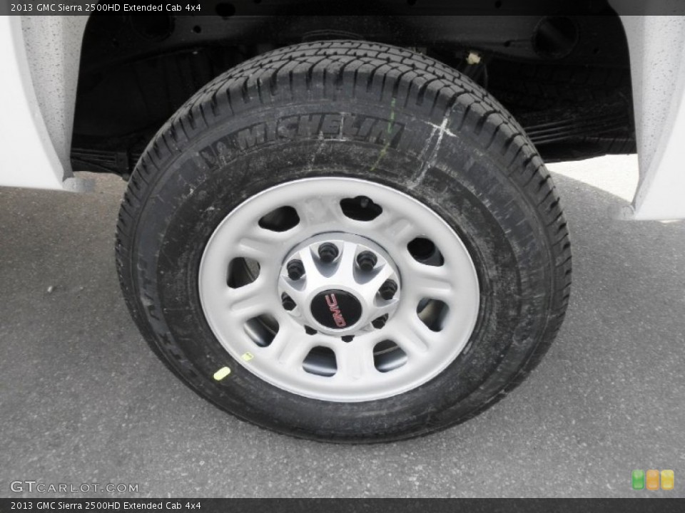 2013 GMC Sierra 2500HD Extended Cab 4x4 Wheel and Tire Photo #78184287